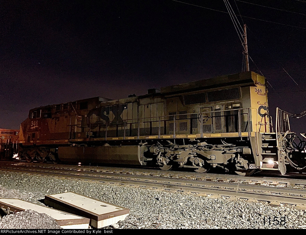 CSX 346 on I158